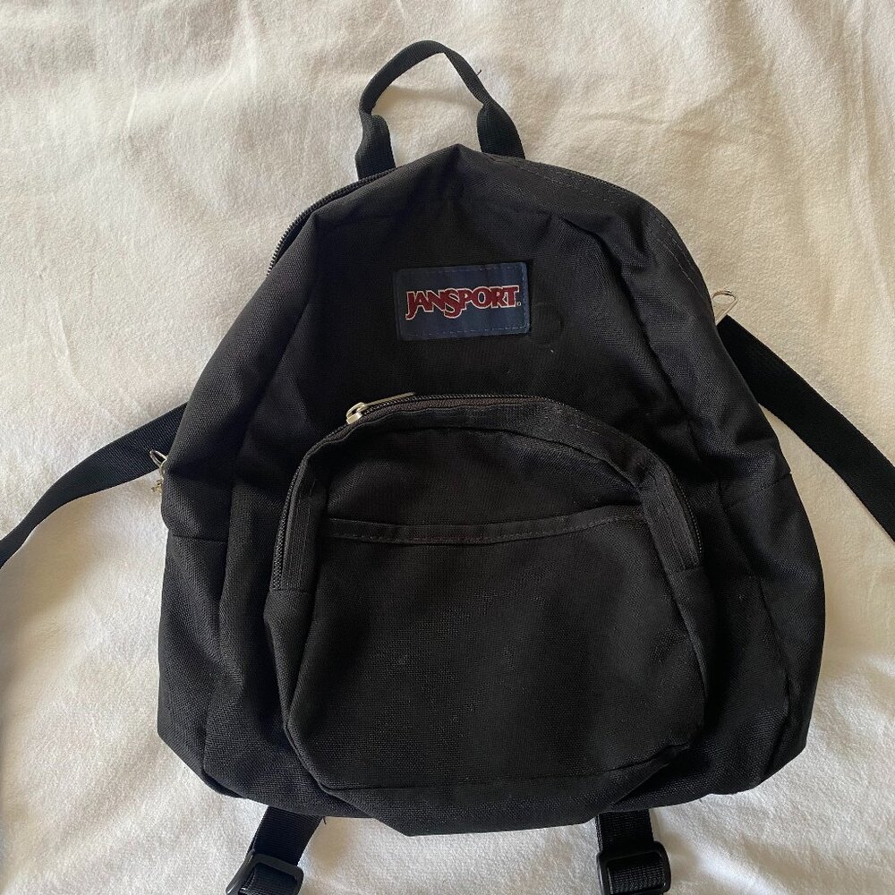Small Black Jansport Backpack